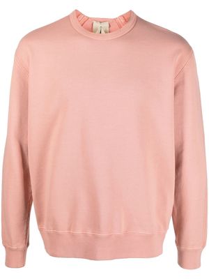 Ten C round-neck knit jumper - Pink
