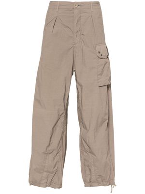 Ten C wide-leg cargo trousers - Grey