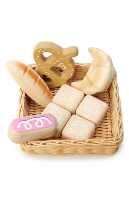 Tender Leaf Toys Bread Basket Wooden Playset in Multi