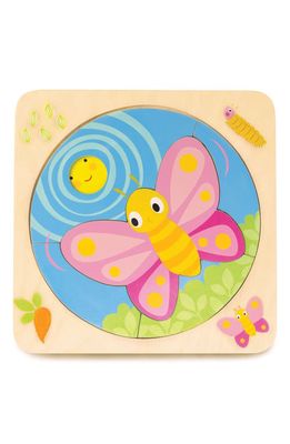 Tender Leaf Toys Butterfly Life Puzzle in Red