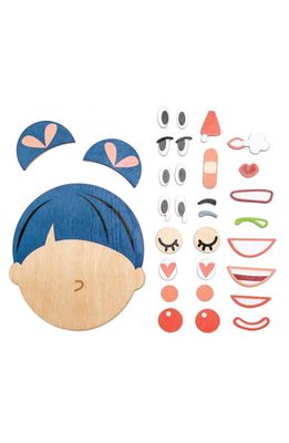 Tender Leaf Toys What's Up Facial Emotion Playset in Blue