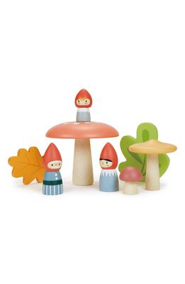 Tender Leaf Toys Woodland Gnome Family Wooden Playset in Multi