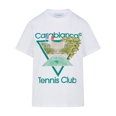 Tennis club printed t-shirt
