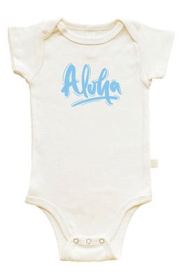 Tenth & Pine Aloha Organic Cotton Bodysuit in Natural 