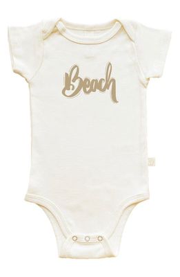 Tenth & Pine Beach Organic Cotton Bodysuit in Natural 