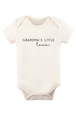 Tenth & Pine Grandma's Little Love Organic Cotton Bodysuit in Natural