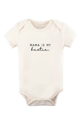 Tenth & Pine Mama is my Bestie Organic Cotton Bodysuit in Natural