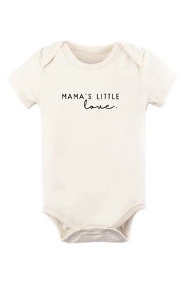 Tenth & Pine Mama's Little Love Organic Cotton Bodysuit in Natural