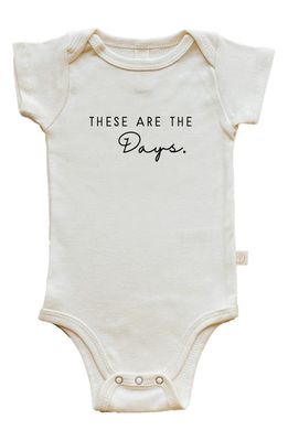 Tenth & Pine The Days Organic Cotton Bodysuit in Natural