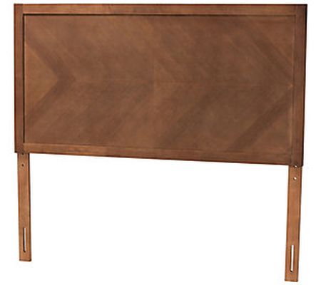 Terrian Ash Walnut Finished Wood Queen Size Hea dboard