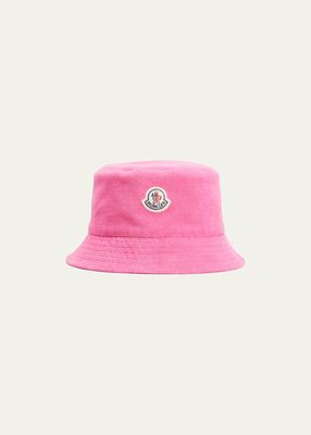 Terry Cloth Logo Bucket Hat