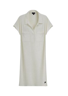Terry Coverup Polo Dress