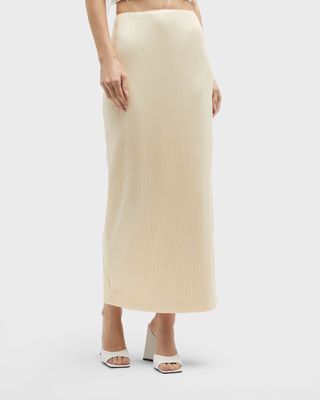 Tessie Sequin Midi Skirt