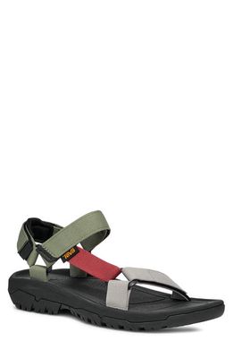 Teva Hurricane XLT 2 Sandal in Olivine/Brick Red Multi 