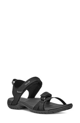 Teva 'Verra' Sandal in Black/Black 