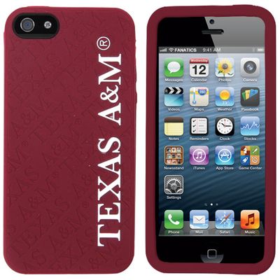 Texas A&M Aggies Maroon Silicone iPhone 5 Case