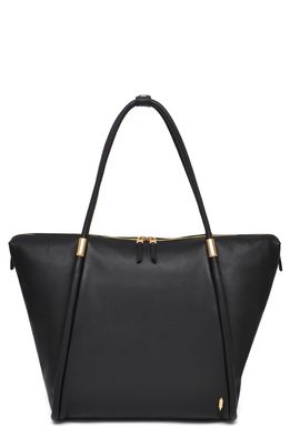 Thacker Darcy Leather Tote in Black