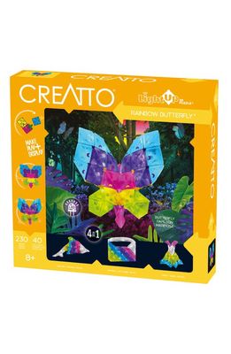 Thames & Kosmos Creatto Rainbow Butterfly Light-Up 3D Puzzle Kit in Multi
