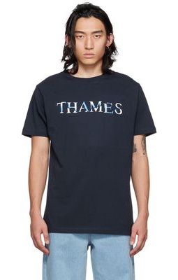 Thames MMXX. SSENSE Exclusive Navy Phantom T-Shirt