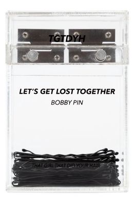 That Girl That Did Your Hair Lost50-Pack Bobby Pin Case in Black