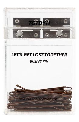 That Girl That Did Your Hair Lost50-Pack Bobby Pin Case in Brunette