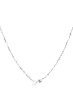 THE ALKEMISTRY 18kt white gold Aria diamond necklace - Silver