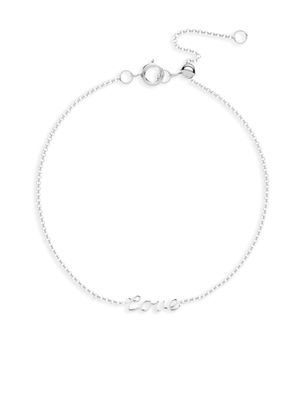 THE ALKEMISTRY 18kt white gold Baby Love bracelet - Silver