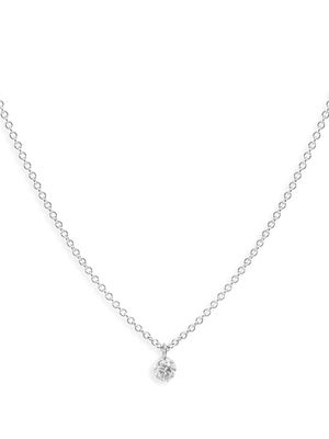 THE ALKEMISTRY 18kt white gold diamond chain necklace - Silver