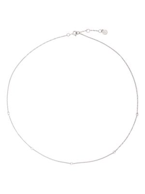 THE ALKEMISTRY 18kt white gold diamond choker necklace - Silver