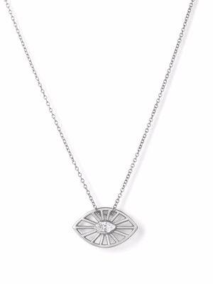 THE ALKEMISTRY 18kt white gold Eye diamond necklace - Silver