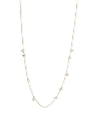 THE ALKEMISTRY 18kt yellow Aria gold diamond tennis necklace