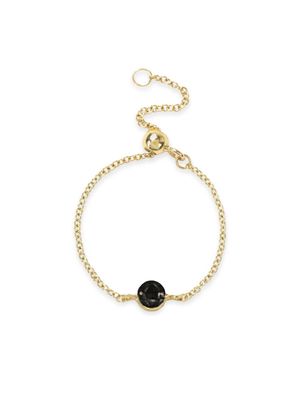 THE ALKEMISTRY 18kt yellow gold Aria black diamond ring