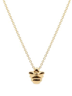 THE ALKEMISTRY 18kt yellow gold Chubby Bee necklace