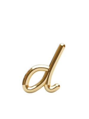 THE ALKEMISTRY 18kt yellow gold d initial stud earring