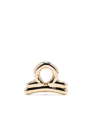 THE ALKEMISTRY 18kt yellow gold Libra stud earrings