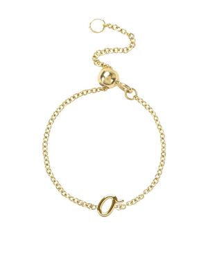 THE ALKEMISTRY 18kt yellow gold O Initial ring