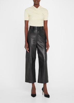 The Amalia Ruched T-Shirt