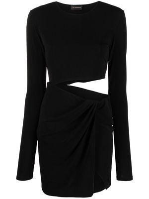 THE ANDAMANE Gia cut-out detail dress - Black