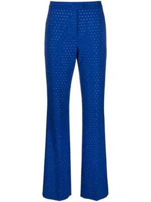 THE ANDAMANE Gladys Crystal tailored trousers - Blue