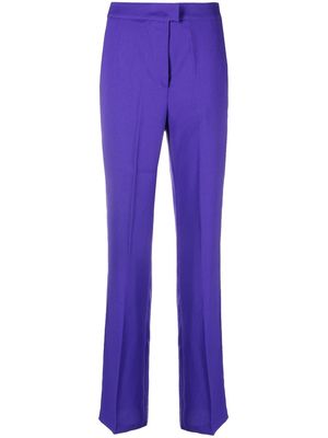 THE ANDAMANE Gladys straight-leg trousers - Purple