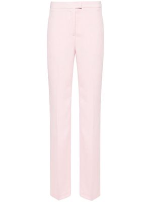 THE ANDAMANE high-waist straight-leg trousers - Pink