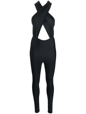 THE ANDAMANE Hola open-back jumpsuit - Black