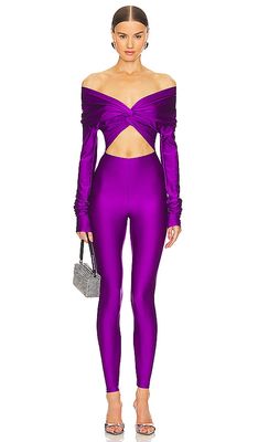 The Andamane Kendall Jumpsuit in Purple