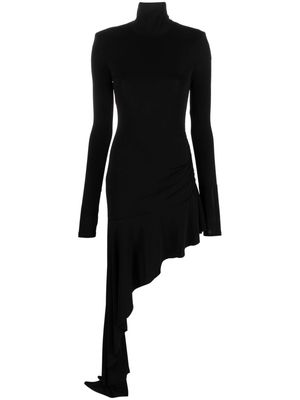 THE ANDAMANE Nancy asymmetric dress - Black