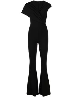 THE ANDAMANE Naomi V-neck jumpsuit - Black