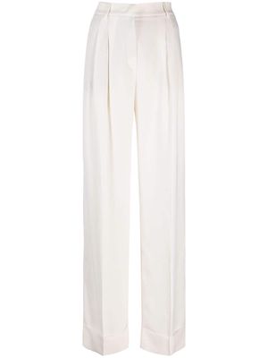 THE ANDAMANE Natalie high-waisted palazzo pants - Neutrals