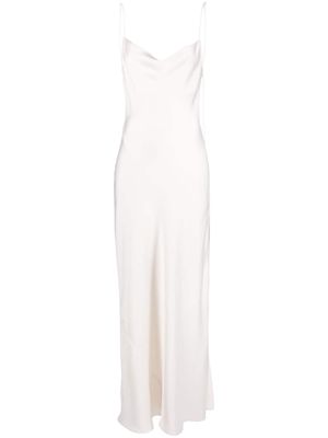 THE ANDAMANE open-back maxi dress - White
