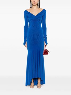 THE ANDAMANE Oprah maxi dress - Blue