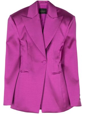 THE ANDAMANE Ottavia single-breasted blazer - Purple
