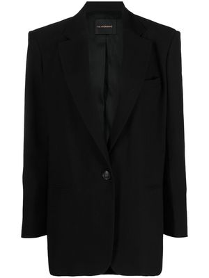 THE ANDAMANE single-breasted blazer - Black
